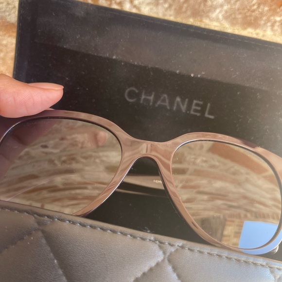 Chanel Burgundy Butterfly Sunglasses - Picture 14 of 14